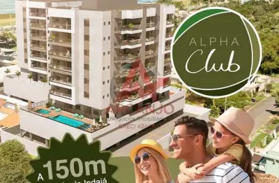Alpha club - apartamento na planta quadra mar em caraguatatuba/sp