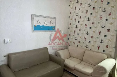 Apartamento a venda com 1 dormitório mobiliado em ubatuba=sp
