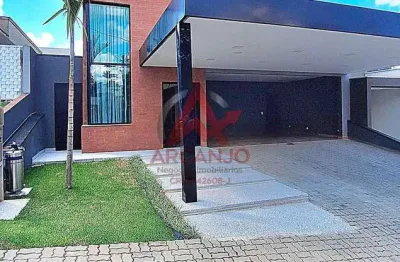 Casa a venda em atibaia-sp com 3 suítes mobiliada em condomínio fechado