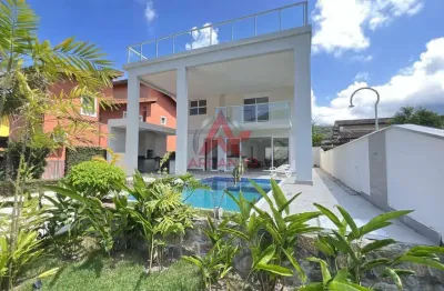 Sobrado novo a  venda em condomínio fechado em ubatuba - sp