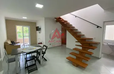 pCOBERTURA A VENDA NA PRAIA DAS TONINHAS COM 3 DORMITORIOS MOBILIADA E 160M2/p