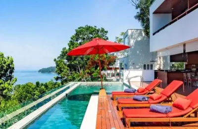 Casa para aluguel definitivo em condomínio fechado na praia das toninhas em ubatuba