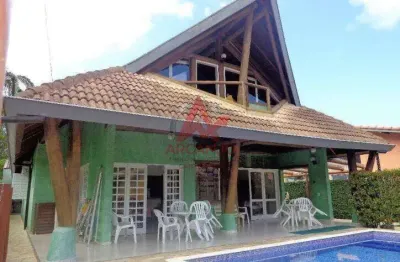 Pedra verde - casa de alto padrão localizada em um dos melhores condomínios de ubatuba