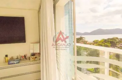 Cobertura a venda com  vista para o mar em ubatuba-sp