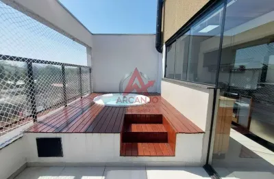 Cobertura linear 2 dormitórios a venda no perequê açú