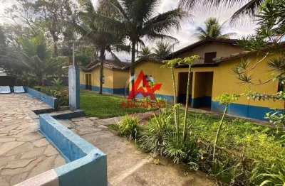 pPOUSADA A VENDA NA PRAIA DO PEREQUE -AÇU COM 8 CHALÉS PROXIMO AO MAR  E 1.266 M²/p