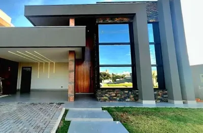Casa a venda com 03 suítes no condomínio bellevie em cambé