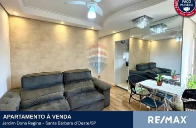 Apartamento com 3 quartos à venda na Romeu Fornazari, 120, Jardim Dona Regina, Santa Bárbara D'Oeste