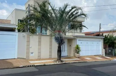 Casa para locação na vila nossa senhora de fátima, americana/sp - casa mobiliada - 3 quartos - 3 suíte com closet, piscina