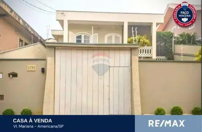 Casa com 5 quartos à venda na Rua Jorge Frederico Gustavo Bergreen, 1235, Vila Mariana, Americana