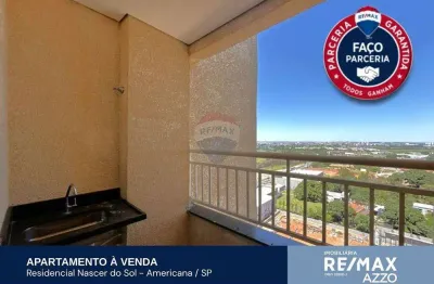 Apartamento à venda no residencial nascer do sol – americana/sp