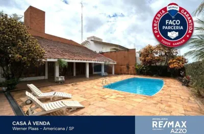 Casa com 4 quartos à venda na Rua Brasília, 470, Jardim Werner Plaas, Americana