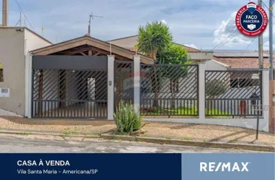 Casa com 3 quartos à venda na Rua Inglaterra, 105, Vila Santa Maria, Americana