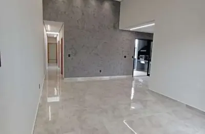 Casa nova térrea com 03 suítes no condominio gran reserva