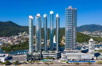 Apartamento para venda em balneário camboriú, barra sul, 4 dormitórios, 4 suítes, 4 banheiros, 4 vagas