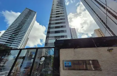 Apartamento para aluguel, 1 quarto, 1 suíte, 1 vaga, casa forte - recife/pe