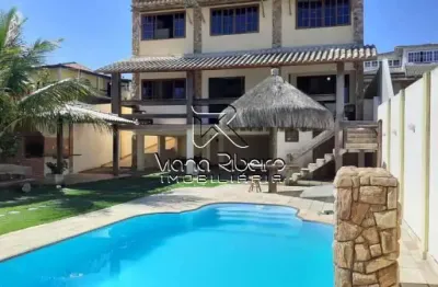 Casa com 7 quartos à venda na rua nossa senhora senhora da paz, figueira, arraial do cabo, 600 m2 por r$ 750.000