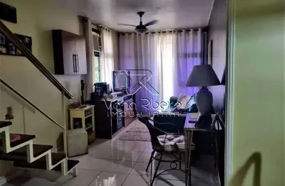 Cobertura com 4 quartos à venda na rua araguaia, freguesia (jacarepaguá), rio de janeiro, 208 m2 por r$ 830.000
