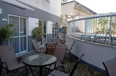 Cobertura com 4 quartos para alugar na estrada pau-ferro, pechincha, rio de janeiro, 120 m2 por r$ 3.825
