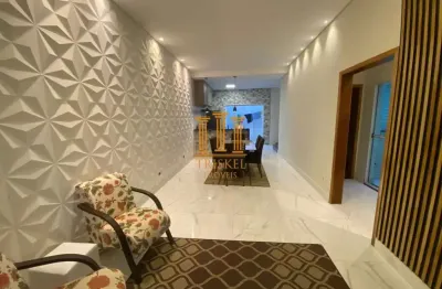 Sobrado 3 dorm com suíte área gourmet e piscina no jardim imperial - ca416