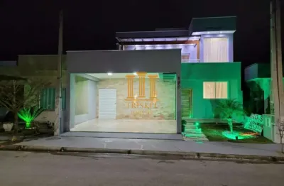 Sobrado 3 suítes com área gourmet e piscina no tecoara - ca448