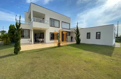 Sobrado 4 suítes em terreno de 2000m² no condomínio são félix do cataguá emtaubaté - ca655