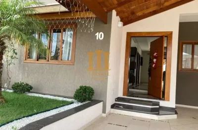 Casa 3 dorm com suíte piscina e área gourmet no jardim oásis - ca326