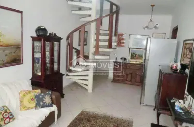 Cobertura com 3 quartos, boqueirão, santos - r$ 900 mil, cod: 209