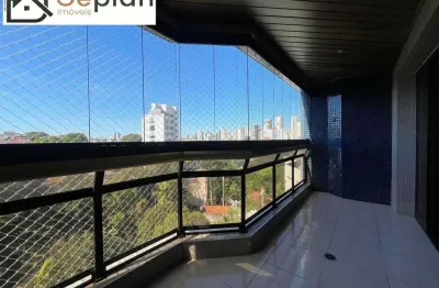 Excelente apartamento, 4 dorm, sendo 2 suítes, 3 vagas, 176m