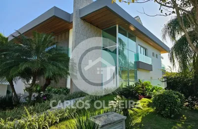 Casa  de  condomínio 5 suítes com 550m² 4 vagas barra da tijuca rj