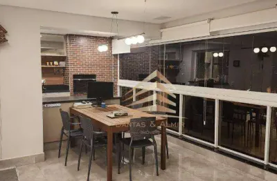 Apartamento com 3 dormitórios 3 suítes à venda, 157 m² por r$ 1.550.000 - vila rosália - guarulhos/sp