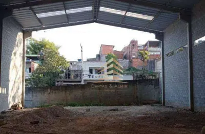 Galpão para alugar, 400 m² por r$ 8.200,00/mês - jardim ponte alta i - guarulhos/sp