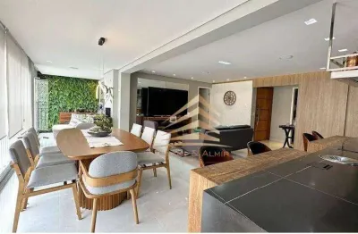 Apartamento a venda - condomínio parque clube na vila augusta, 150m², 3 suítes, 3 vagas, guarulhos