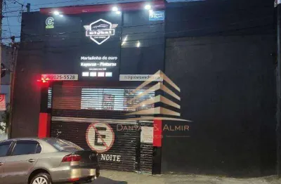 Salão 250 m² para locação na vila galvão, por r$ 7.610/mês - jardim vila galvão - guarulhos/sp