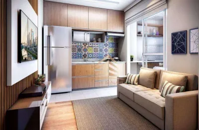 Apartamento à venda, 43 m² por r$ 322.300,00 - vila das bandeiras - guarulhos/sp