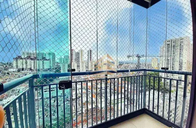 Vendo apartamento semi mobiliado no condomínio moov maia com 2 dormitórios, 1 suíte , terraço com vista livre para a área verde de preservação e 1 vag
