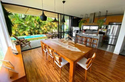 Sobrado com 3 dormitórios sendo 3 suítes e 4 vagas  à venda, 390 m² por r$ 2.600.000 - residencial real park - arujá/sp
