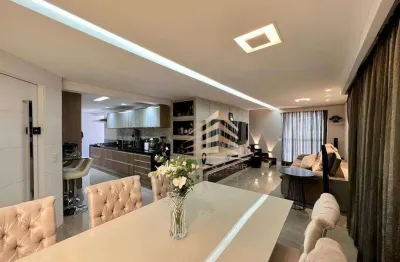 Cobertura duplex, 204m², 4 dormitórios, 2 suítes, 4 vagas, condomínio supera guarulhos.