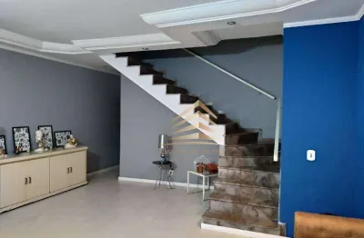 Sobrado com 3 dormitórios à venda, 180 m² por r$ 789.900,00 - jardim santa mena - guarulhos/sp