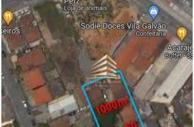 Terreno na vila galvão à venda , 1000 m² por r$ 2.990.990 - vila galvão - guarulhos/sp