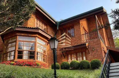 Casa de alto padrão no residencial cantareira – 4 suítes, piscina, gourmet e 596 m² | mairiporã