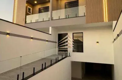Sobrado alto padrão com 3 dormitórios à venda, 193 m² r$ 1.290.000 - jardim santa clara - guarulhos/sp
