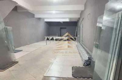Salão para alugar, 200 m² por r$ 3.900,00/mês - jardim são domingos - guarulhos/sp