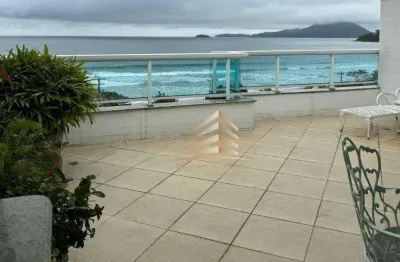 Apartamento triplex à venda, 380 m² por r$ 4.200.000,00 - praia grande - ubatuba/sp