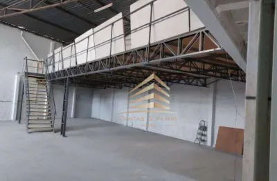 Galpão para alugar, 407 m² por r$ 7.758,00/mês - vila paraíso - guarulhos/sp