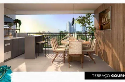 Apartamento com 3 dormitórios sendo 1 suíte com closet, varanda gourmet e 2 vagas  à venda, 98 m² por r$ 968.732 - centro - guarulhos/sp
