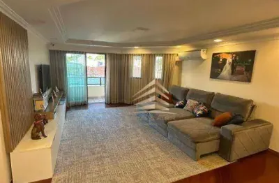 Apartamento 170m² com 3 dormitórios sendo 3 suítes, 3  varandas, 2 vagas à venda, por r$ 1.050.000 - vila galvão - guarulhos/sp