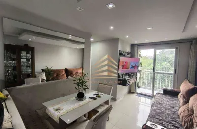 Apartamento com 3 dormitórios sendo 1 suíte à venda, 63 m² por r$ 400.000 - jardim bela vista - guarulhos/sp