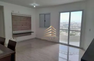 Apartamento com 2 dormitórios sendo 1 suíte, sala ampliada, 1 vaga, para alugar, 65 m² por r$ 2.933/mês - vila endres - guarulhos/sp