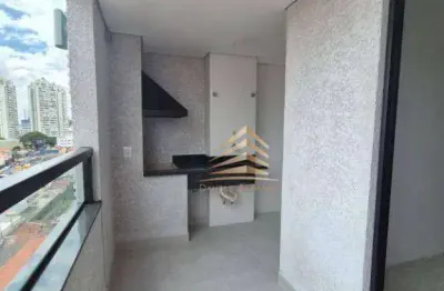 Apartamento com 2 dormitórios, terraço gourmet e 1 vaga à venda, 51 m² por r$ 455.800 - vila progresso - guarulhos/sp